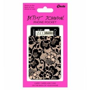 Betsey Johnson Lace Phone Pocket